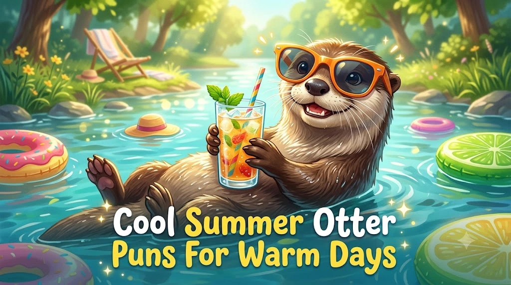 Cool Summer Otter Puns For Warm Days