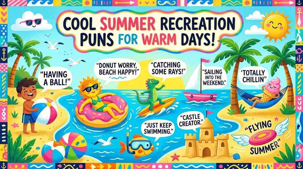 Cool Summer Recreation Puns For Warm Days