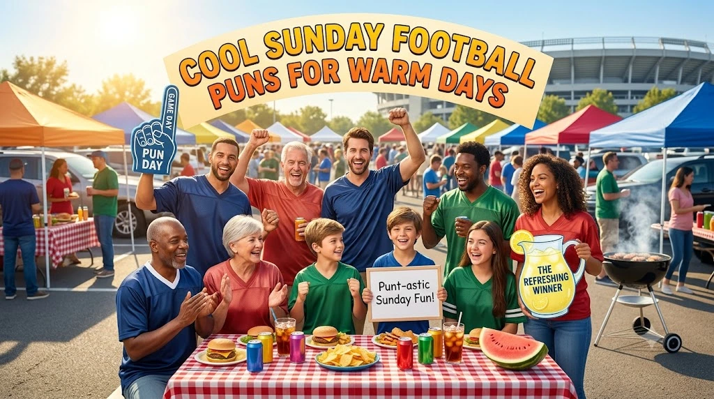 Cool Sunday Football Puns For Warm Days