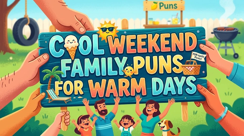 Cool Weekend Family Puns For Warm Days