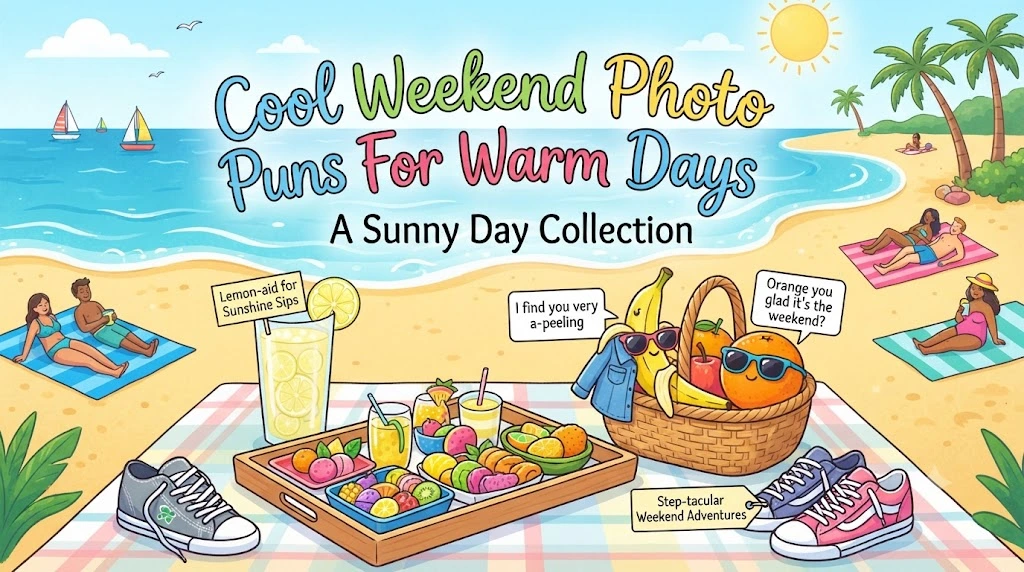 Cool Weekend Photo Puns For Warm Days