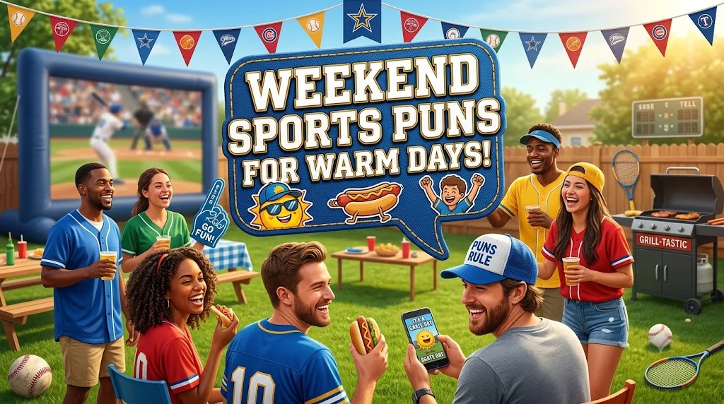 Cool Weekend Sports Puns For Warm Days