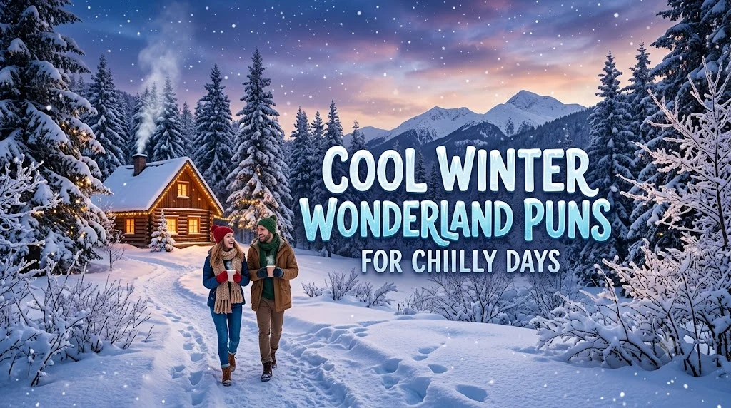 Cool Winter Wonderland Puns For Chilly Days
