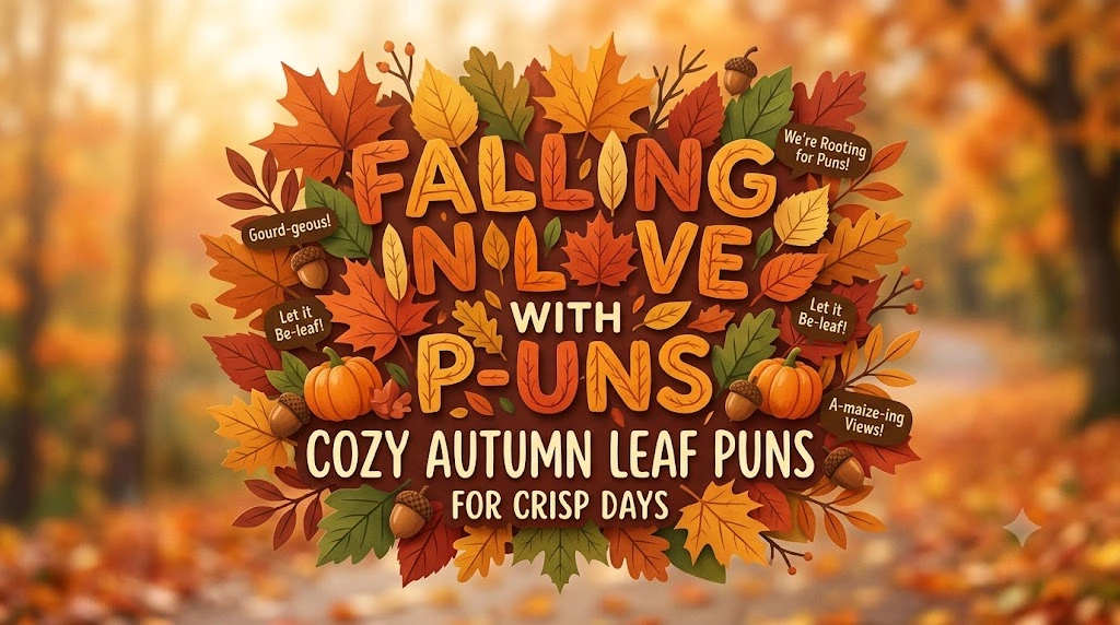 Cozy Autumn Leaf Puns For Crisp Days