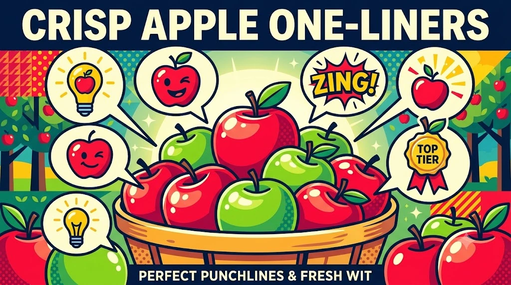 Crisp Apple One-Liners