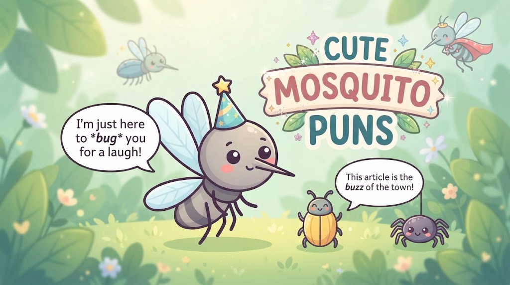 Cute Mosquito Puns