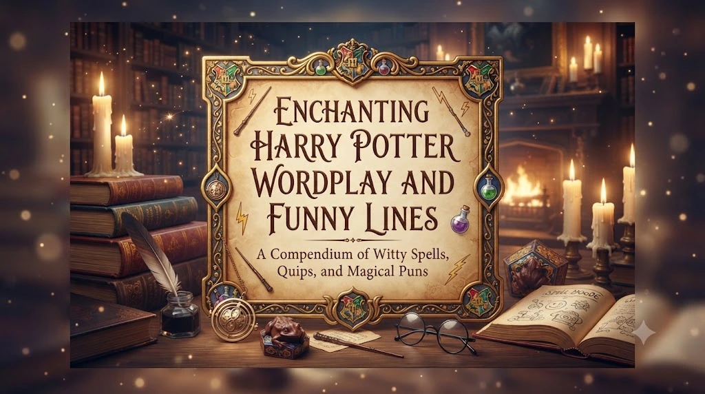 Enchanting Harry Potter Wordplay and Funny Lines