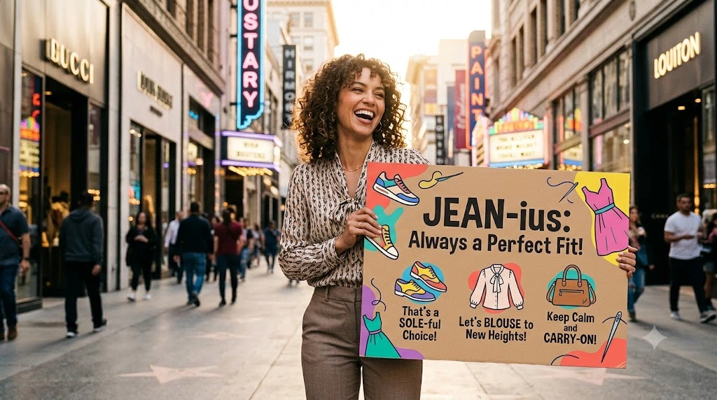Fashion Clothing Puns and Style Wordplay Humor