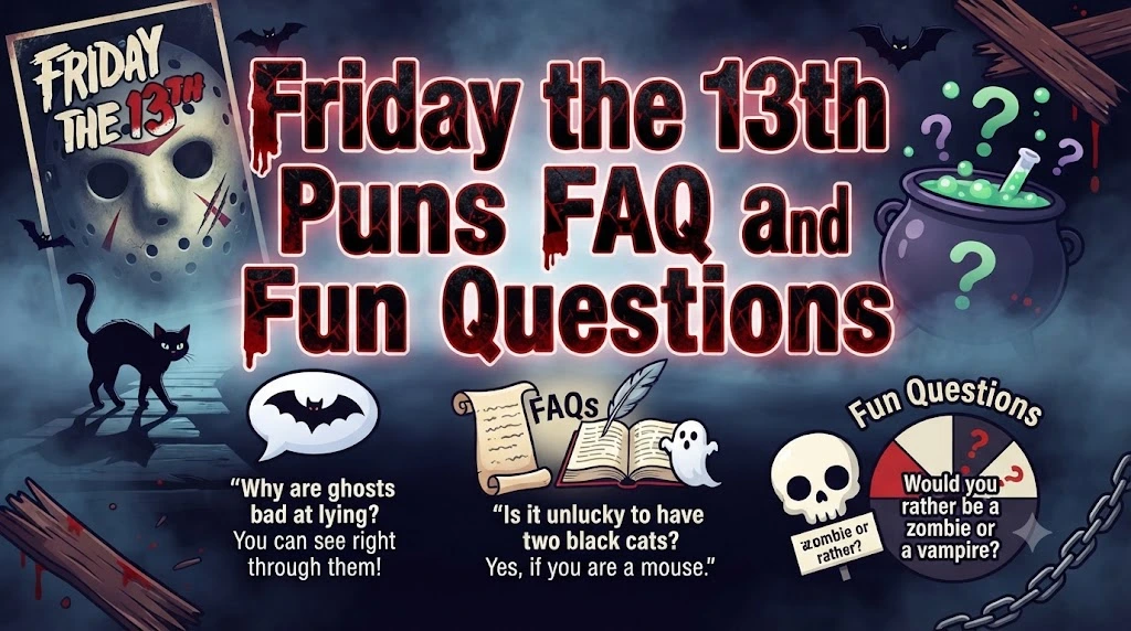 Friday the 13th Puns FAQs and Fun Questions