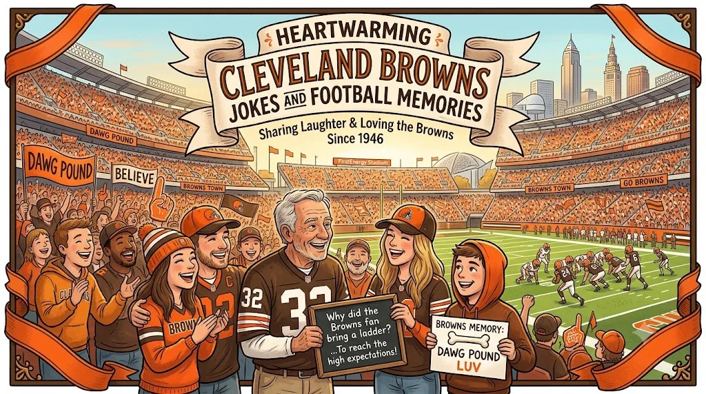 Heartwarming Cleveland Browns Jokes and Football Memories