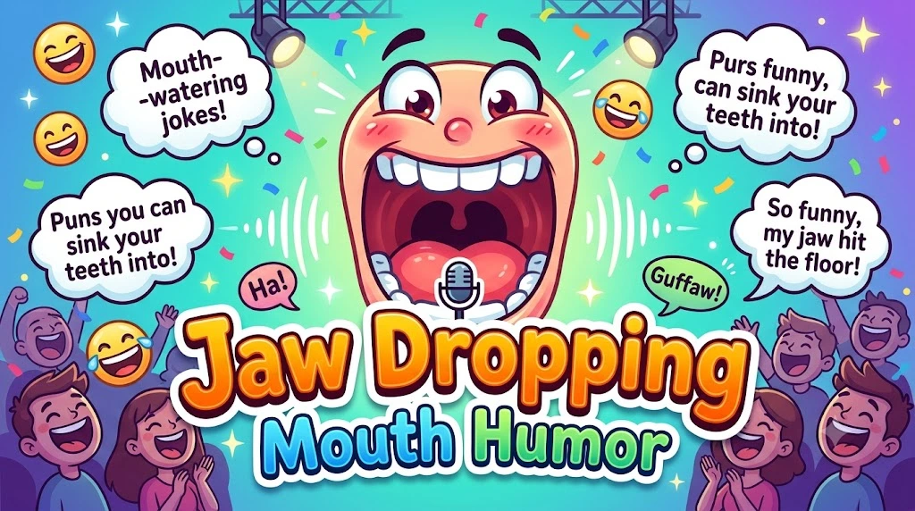 Jaw Dropping Mouth Humor