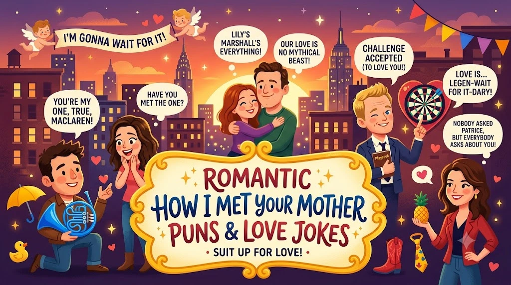 Romantic How I Met Your Mother Puns and Love Jokes