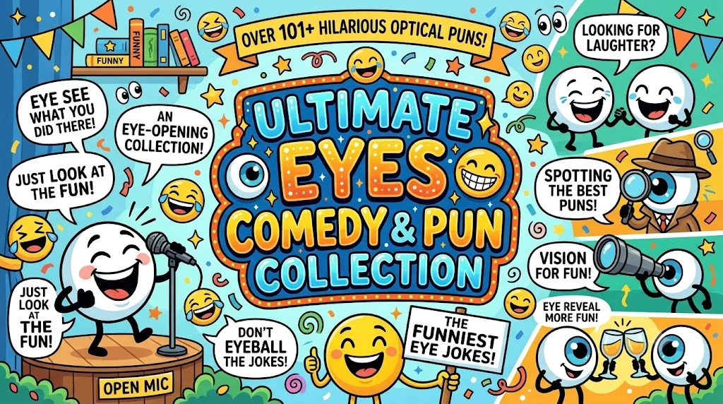 Ultimate Eyes Comedy and Pun Collection