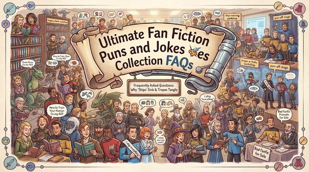 Ultimate Fan Fiction Puns and Jokes Collection FAQs