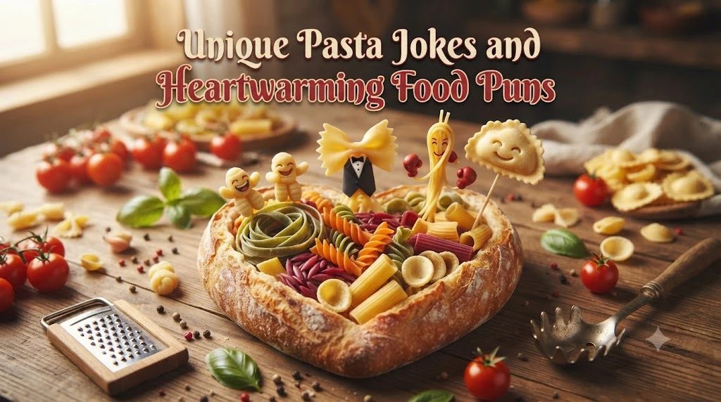 Unique Pasta Jokes and Heartwarming Food Puns.