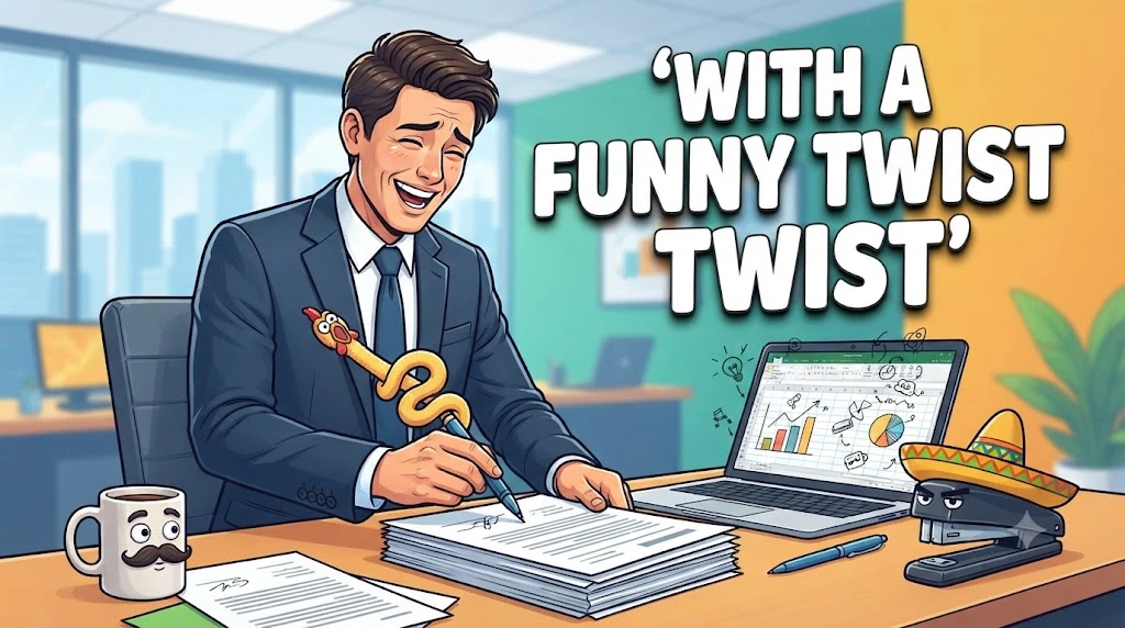 With a Funny Twist