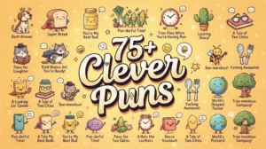 Clever Puns.