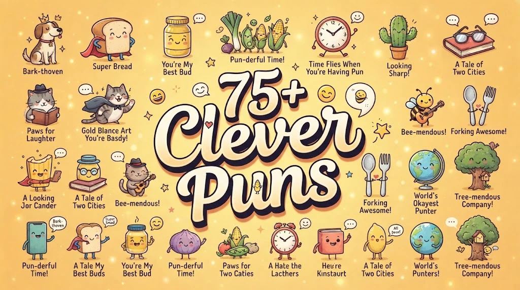 Clever Puns.