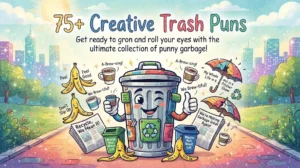 Creative Trash Puns