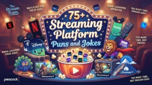 streaming platform puns and jokes