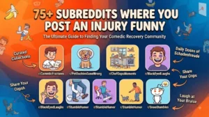 Subreddits Where You Post an Injury Funny