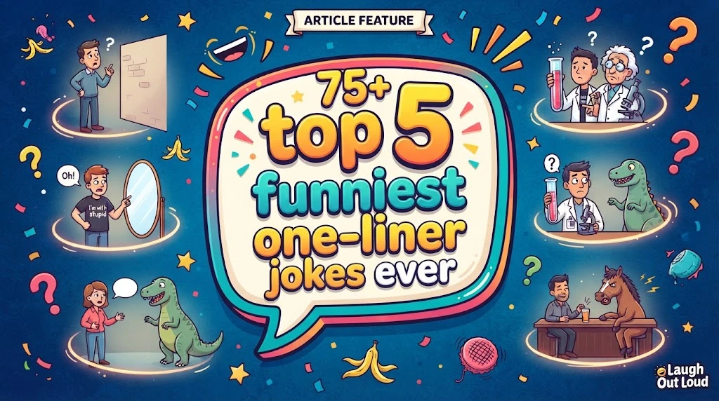 top 5 funniest one-liner jokes ever