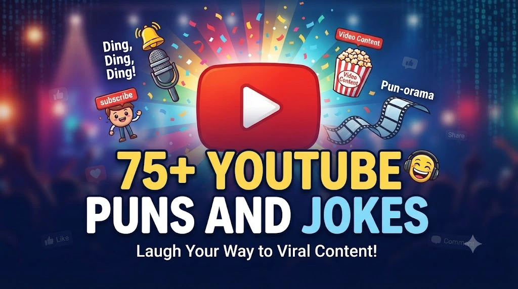 youtube puns and jokes
