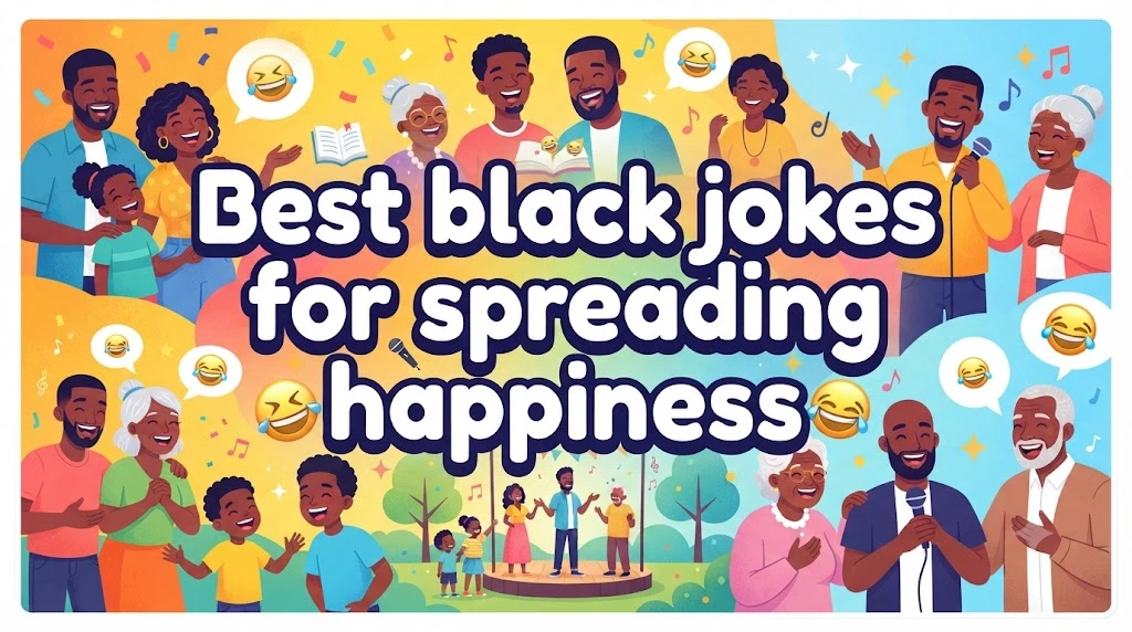 Best black jokes for spreading happiness