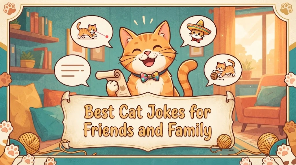 Best Cat Jokes for Friends and Family