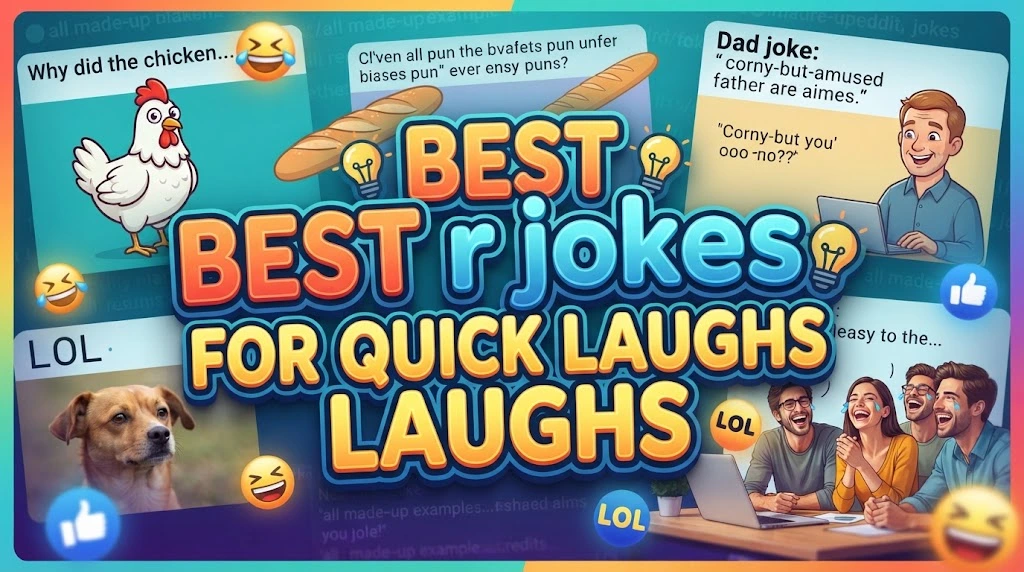 Best r jokes for Quick Laughs