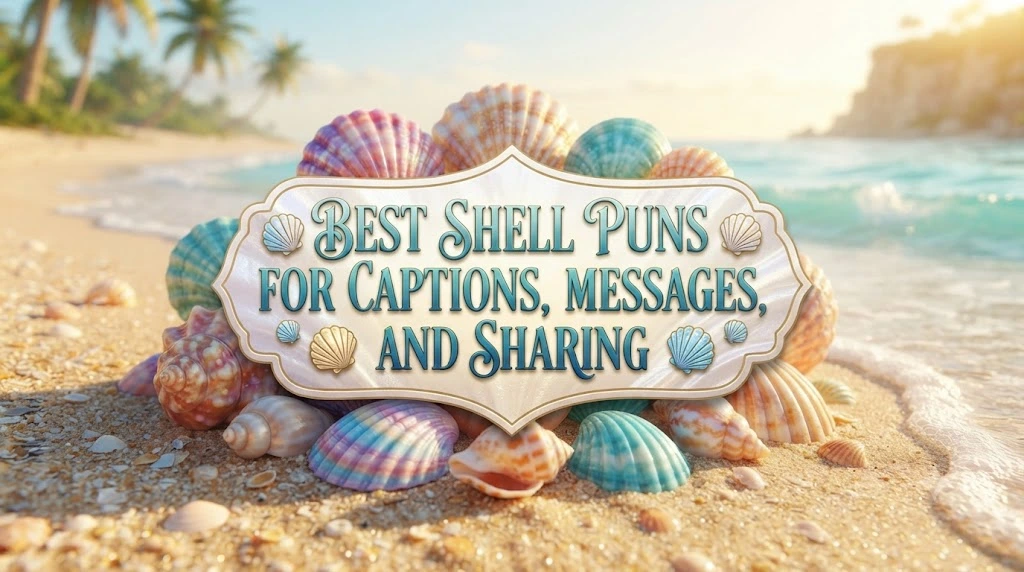 Best Shell Puns For Captions, Messages, And Sharing