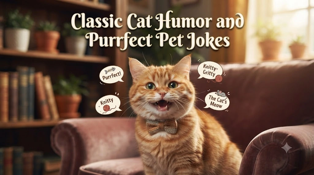 Classic Cat Humor and Purrfect Pet Jokes