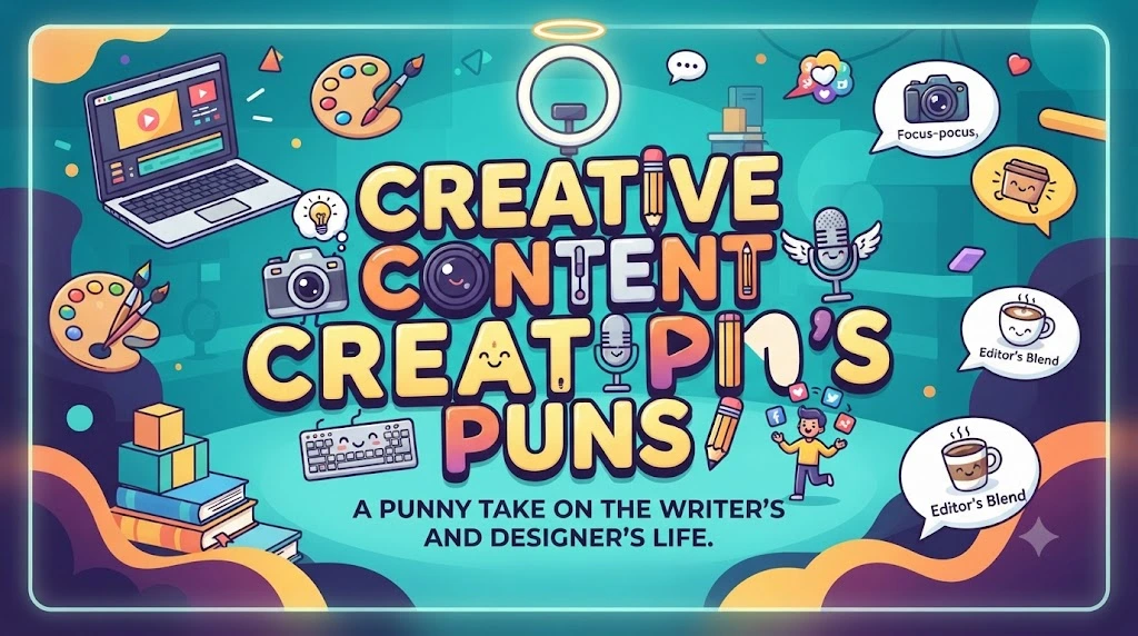 Creative Content Creator Puns
