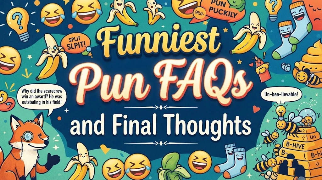 Funniest Pun FAQs and Final Thoughts