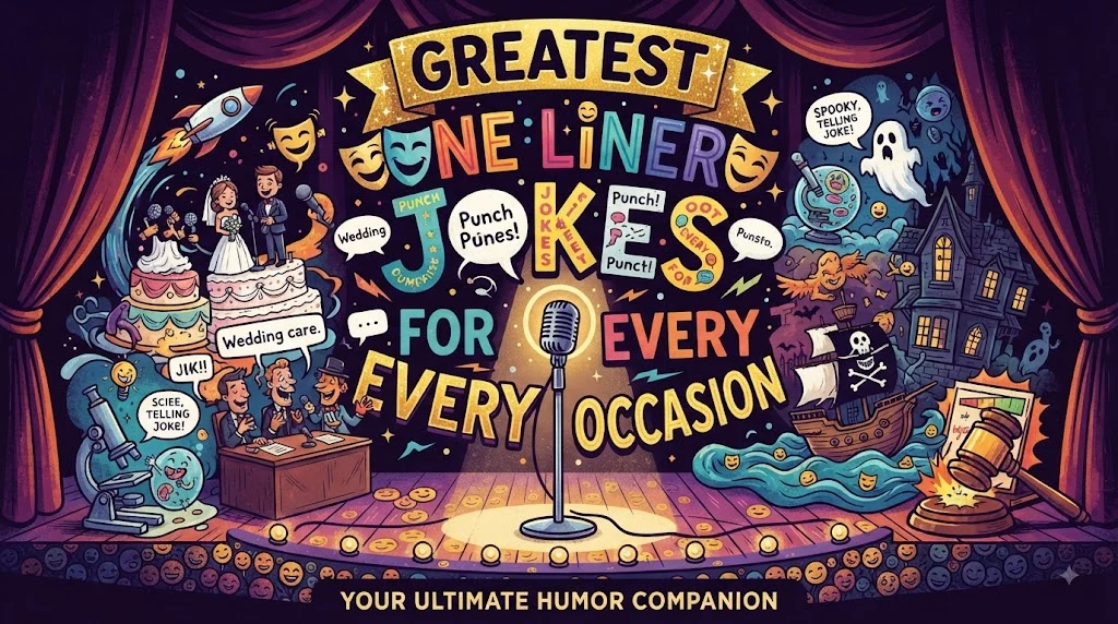 Greatest One Liner Jokes for Every Occasion