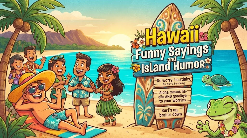 Hawaii Funny Sayings and Island Humor