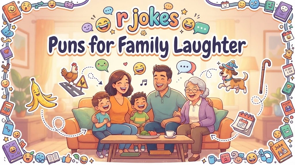 r jokes Puns for Family Laughter