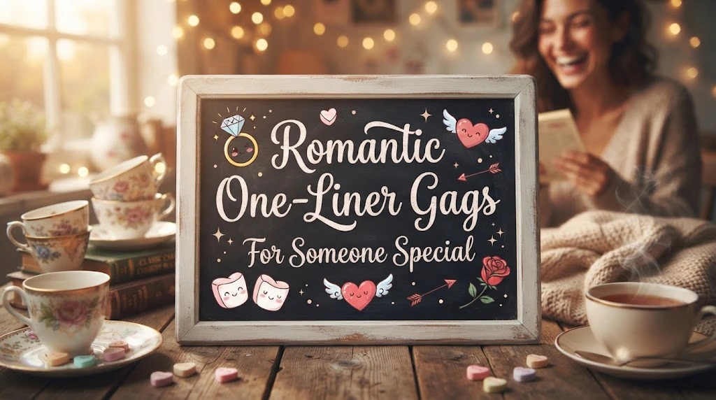 Romantic One-Liner Gags for Someone Special