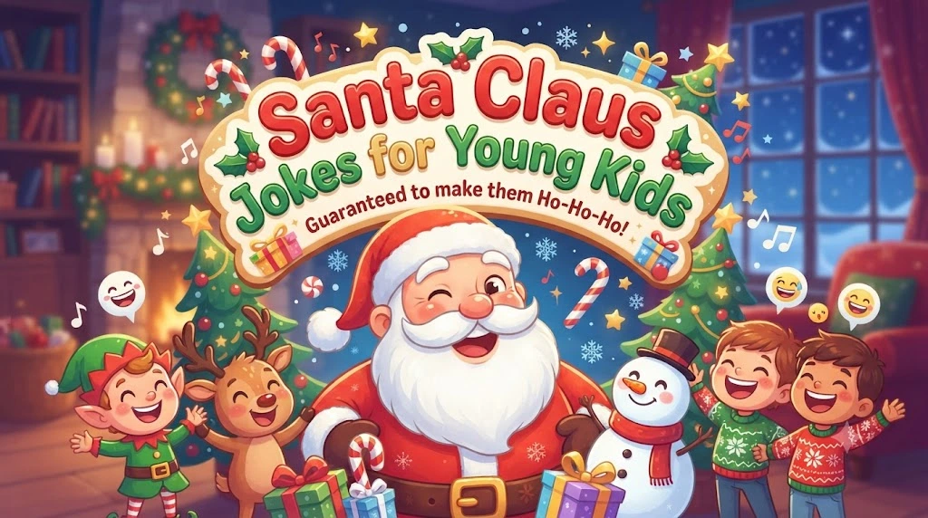 Santa Claus Jokes for Young Kids