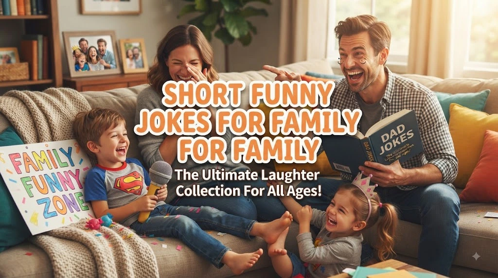 Short Funny Jokes for Family