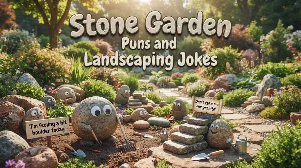 Stone Garden Puns and Landscaping Jokes