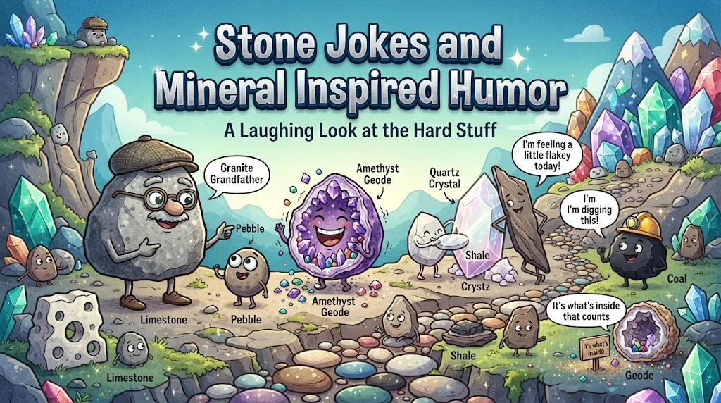 Stone Jokes and Mineral Inspired Humor