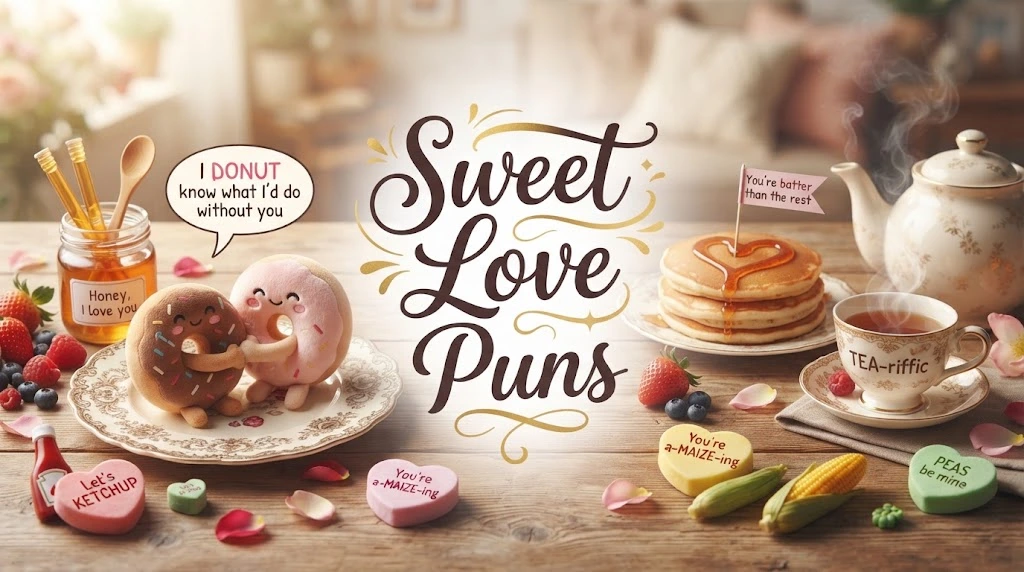 Sweet Love Puns.
