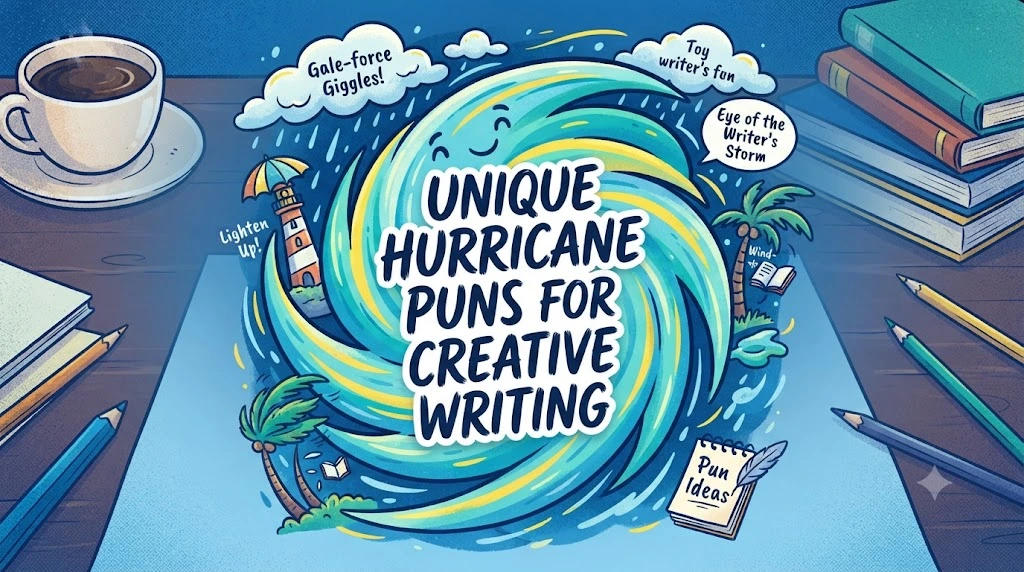 Unique Hurricane Puns for Creative Writing