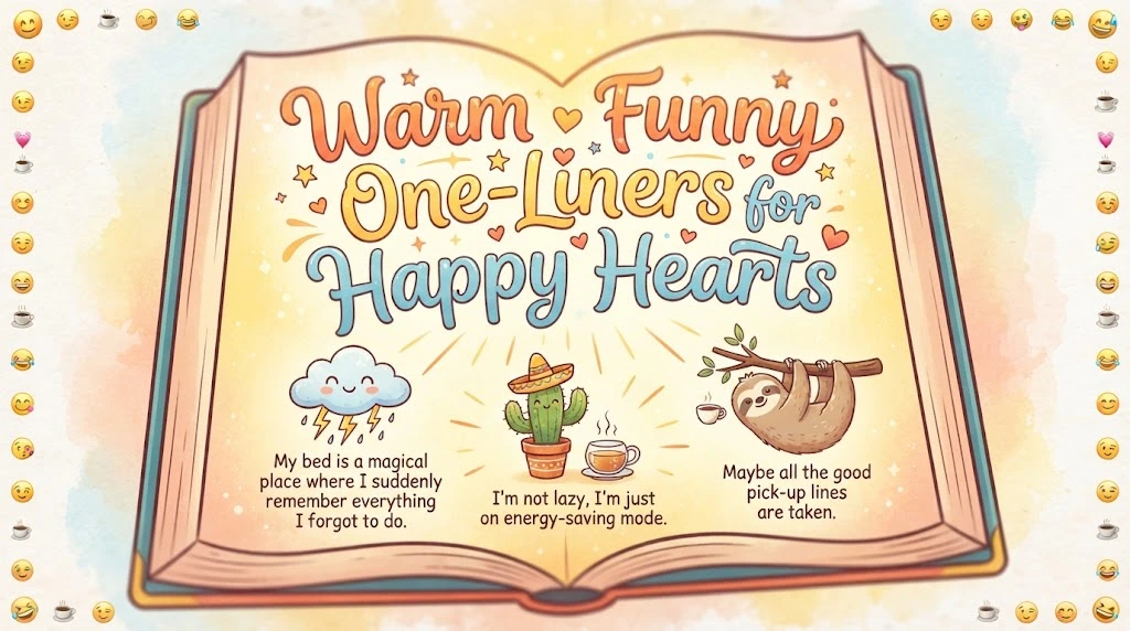 Warm Funny One-Liners for Happy Hearts